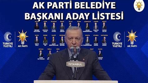 Ak Part Beled Ye Ba Kan Adaylari L Stes Ak Parti Belediye