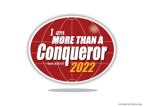 I am more than a conqueror 2022 by DOWNSIGN on Dribbble