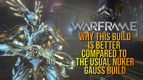 Why You Should Try This Non Meta Gauss Prime Build Right Now In Warframe [2024] Youtube