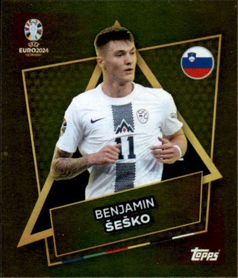 Topps Uefa Euro Germany Sammelsticker Star Player Gold Signature