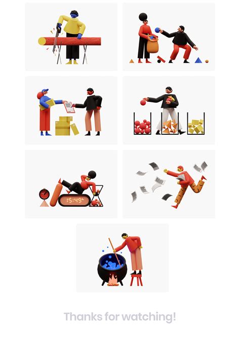 3DDD Illustrations on Behance