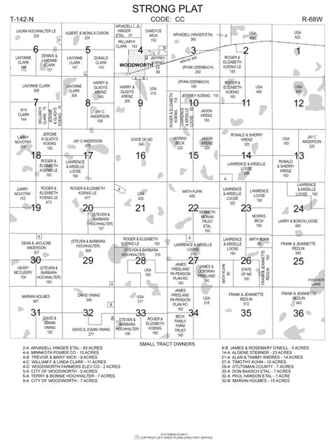 North Dakota Land Ownership Maps