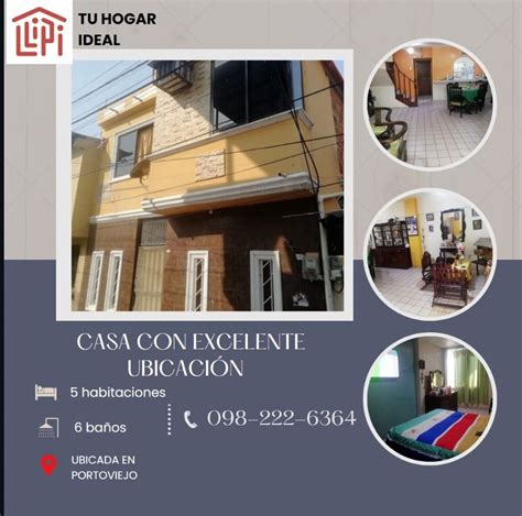 Venta Casa En Portoviejo Portoviejo 0982226364 Icasasec