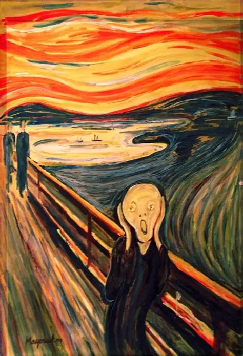 El Grito 1893 Edvard Munch Famous Art Paintings Famous Art Scream Art