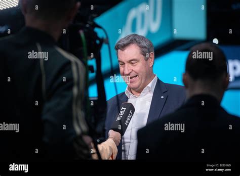 36 Bundesparteitag Der Cdu Deutschlands In Berlin 2024 Markus Söder