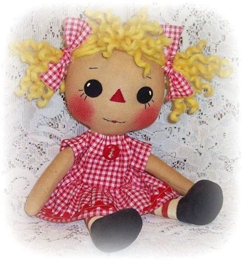 Primitive Doll Pattern Pdf Sewing Pattern Rag Doll Pattern Etsy Rag Doll Pattern Primitive