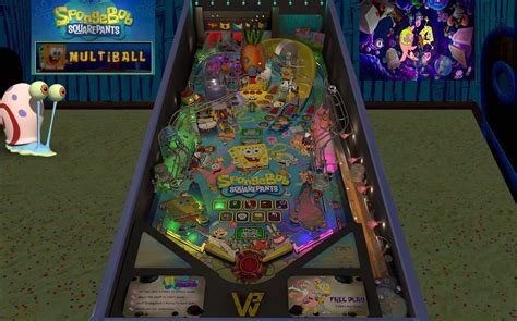Spongebob S Bikini Bottom Pinball Vpw Vpx Pinball Tables Virtual Pinball Universe