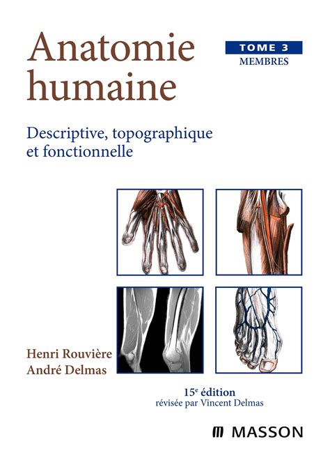 Anatomie Humaine Descriptive Topographique Elsevier Masson