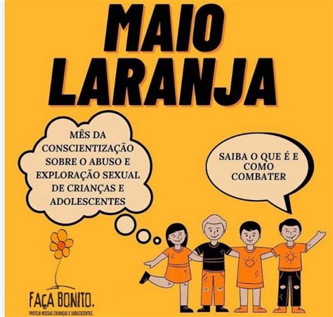 Projeto Maio Laranja Escola Municipal Eunice De Souza Secretaria