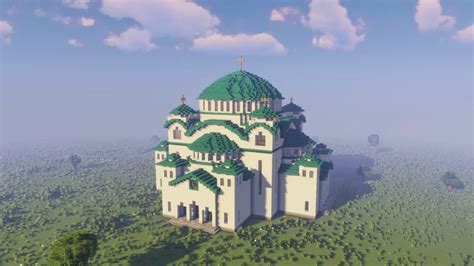 Church Of Saint Sava Belgrade Hram Svetog Save Minecraft Map