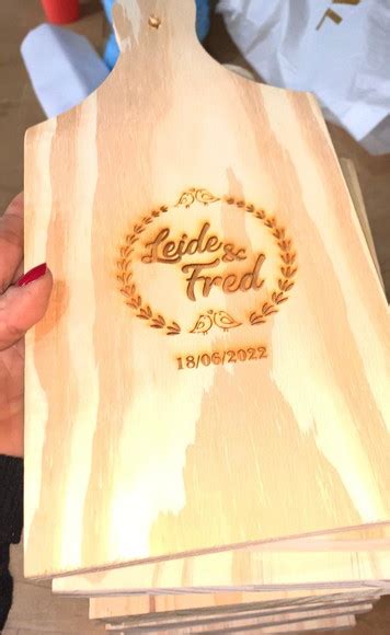 T Buas De Madeira Para Cortes Personalizadas A Laser Elo