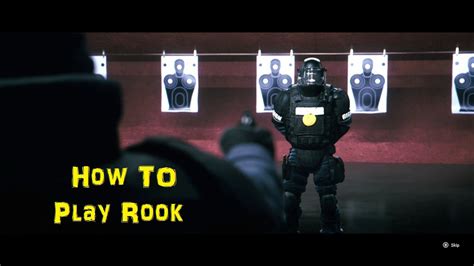 How To Rook Rainbow 6 Siege Operator Guide And Gameplay Youtube