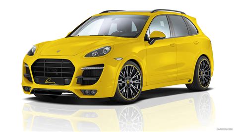 Lumma Porsche Cayenne Clr 558 Gt S 2013 Yellow Front Caricos