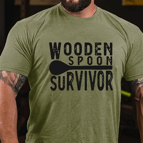 Maturelion Maturelion Wooden Spoon Survivor T Shirt