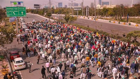 Farmers ‘dilli Chalo March Haryana Rajasthan Seal Border With Punjab