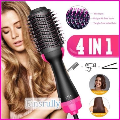 Jual One Step Hair Dryer And Styler Hot Air Brush Hairdryer In