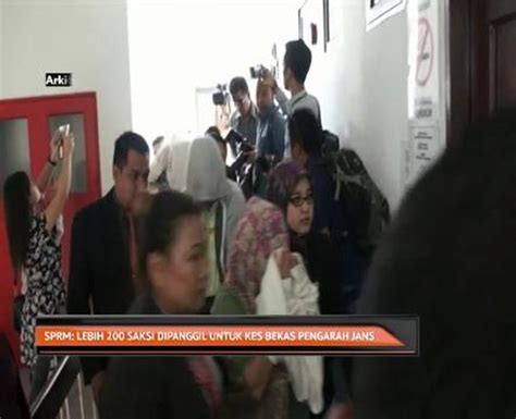 Sprm Lebih Saksi Dipanggil Untuk Kes Bekas Pengarah Jans Video