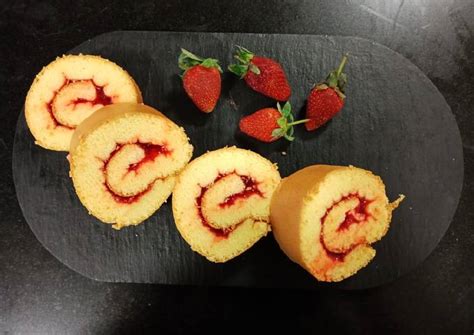 Resep Roll Cakes Oleh Aku Suka Masak Cookpad