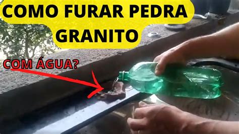 Como Furar Pedra Granito Broca Da China Youtube