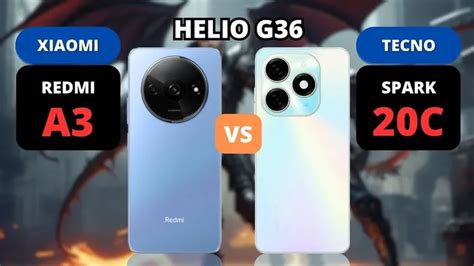 Kompak Pakai Helio G36 Duel Sengit Smartphone Entry Level Redmi A3 Vs