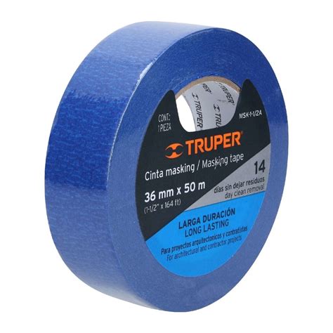 Masking Tape 1 1 2 X 50 M Azul GRUPO ALRA DISENSA