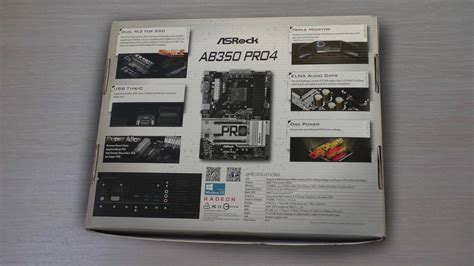 Обзор игровой материнской платы ASRock AB350 Pro4