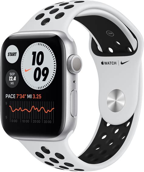 Buy Apple Watch Series Nike Aluminium Mm Sport Band Pure Platinum