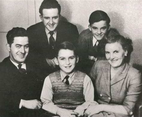 The Harrison family in 1951. Harry and Peter are on the top left and right with George in the ...