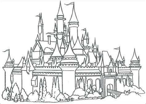 Coloriage Château à imprimer sur ColoriageEnfant