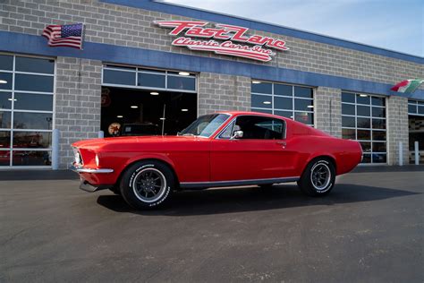 Red Mustang Fastback