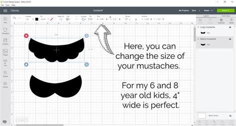 Mario & Luigi Mustache DIY Halloween Hack + Free SVG & PDF Files ...