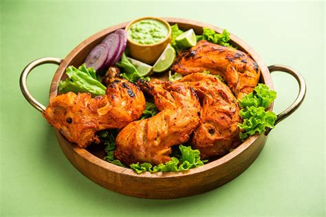 Indian Style Grilled Tandoori Chicken Legs