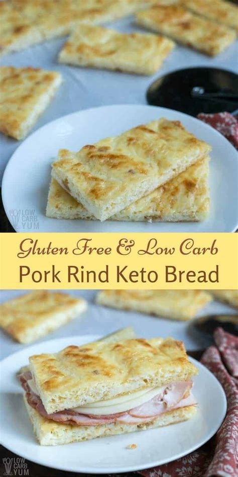 Keto Bread Pork Rind Nearly No Carb Bread Low Carb Yum