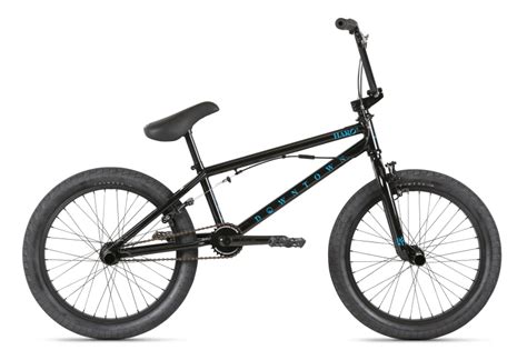 HARO BMX FREESTYLE 20" DOWNTOWN DLX BLACK - Polys Bikes