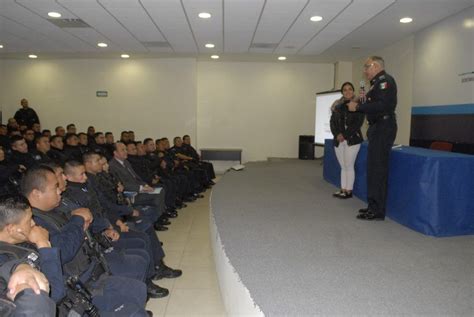 Imparte Anahí Marín López Conferencia “el Honor De La Policía