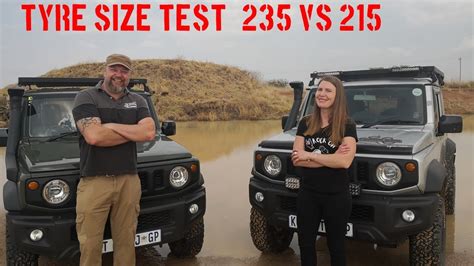 Tyre Size Test 235 Vs 215 Youtube