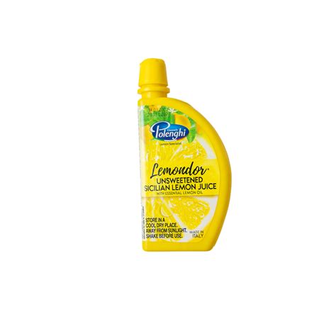 Polenghi Unsweetened Lemon Juice 125ml Looters