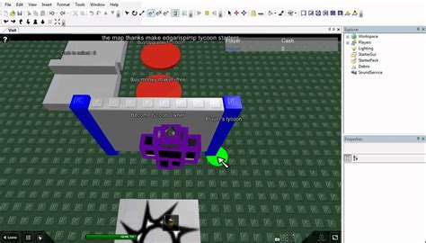 How To Make Tycoon On Roblox Old Youtube