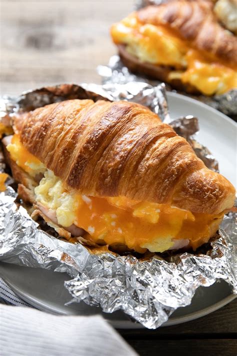 Frozen Croissant Breakfast Sandwich