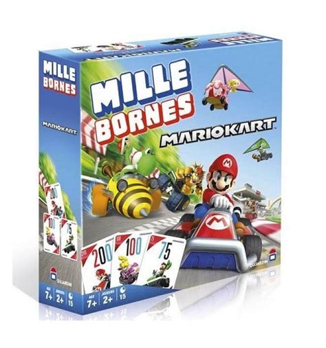 Mille Bornes Mario Kart Avec Plateau Jeu Dujardin