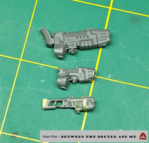 Between The Bolter And Me Tutorial Converting A Space Marine Plasma Gun