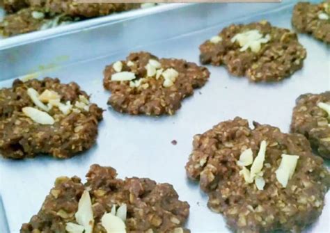 Resep Choco Oatmeal Cookies Kue Kering Oatmeal Coklat Oleh Alea S