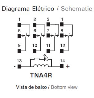 Casa Dos Reles Eletro Eletr Nica Ltda Rele Metaltex Tna Rc Rev A