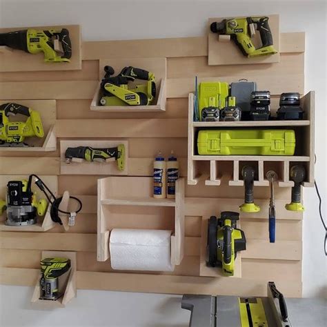 Ryobi Nation French Cleat Wall System Tool Storage Diy Diy Garage