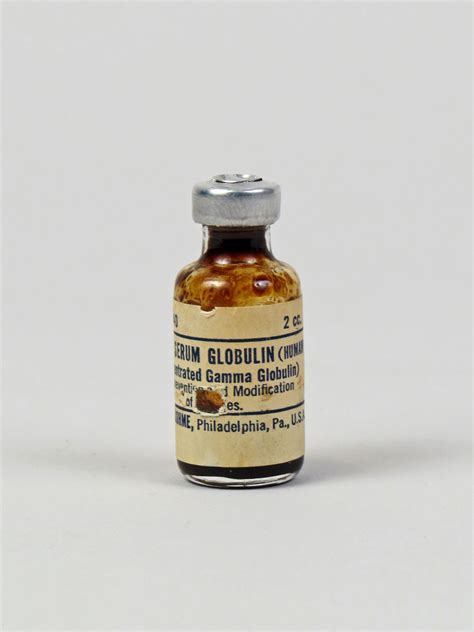 Immune Serum Globulin (Human) - Concentrated Gamma Globulin ...