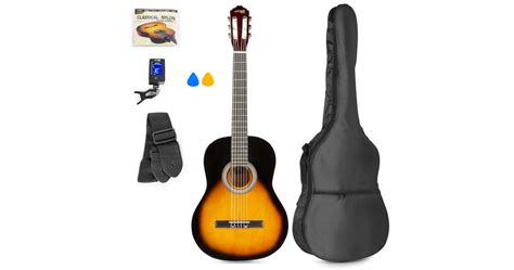 Max SoloArt Classic Guitar Pack Sunburst Musical Store 2005