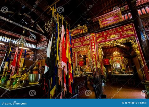 Nguyen Trung Truc Temple Phu Quoc Stock Image - Image of church ...