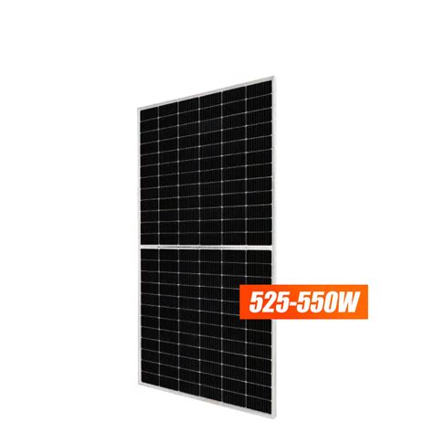 W Half Cell Monocrystalline Solar Panel Pv Module China Solar