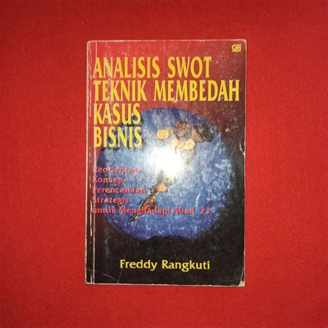 Jual Buku Analisis Swot Teknik Membedah Kasus Bisnis Shopee Indonesia