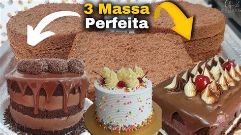 Massa Chiffon De Chocolate Profissional Youtube